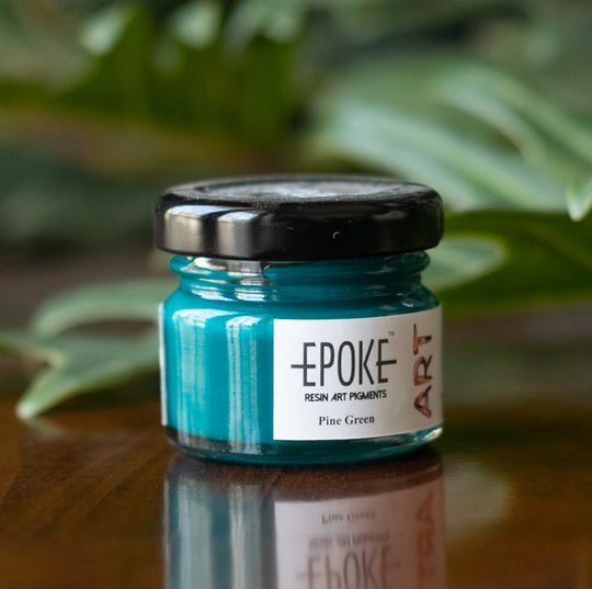 Resin Art Material, Epoxe Pigment, Pine Green (Opaque) - Pigment Paste -25g and 75g