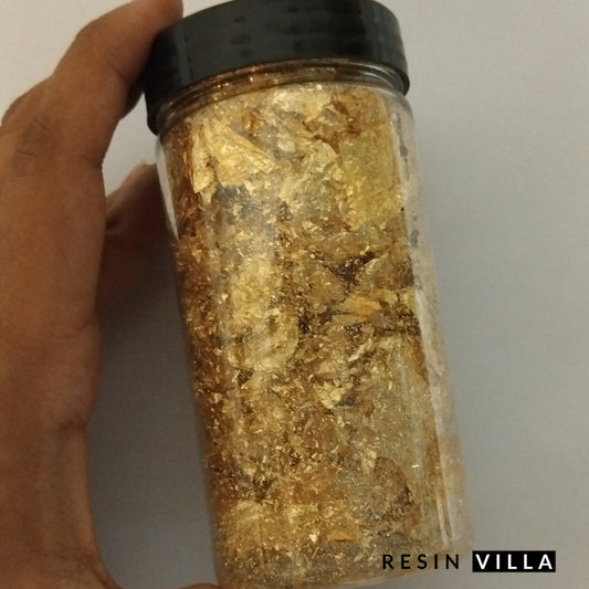 Resin Art Material, Essential Tool, Golden, Silver, Copper Foil Flakes