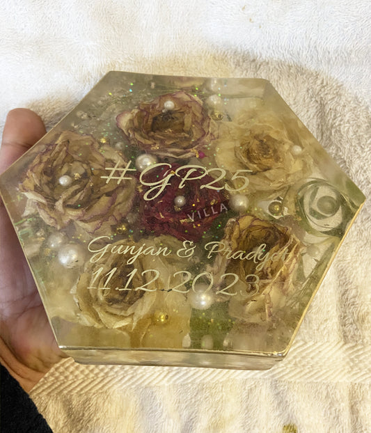 Floral Bouquet Preservation is perfect for commemorating your anniversary