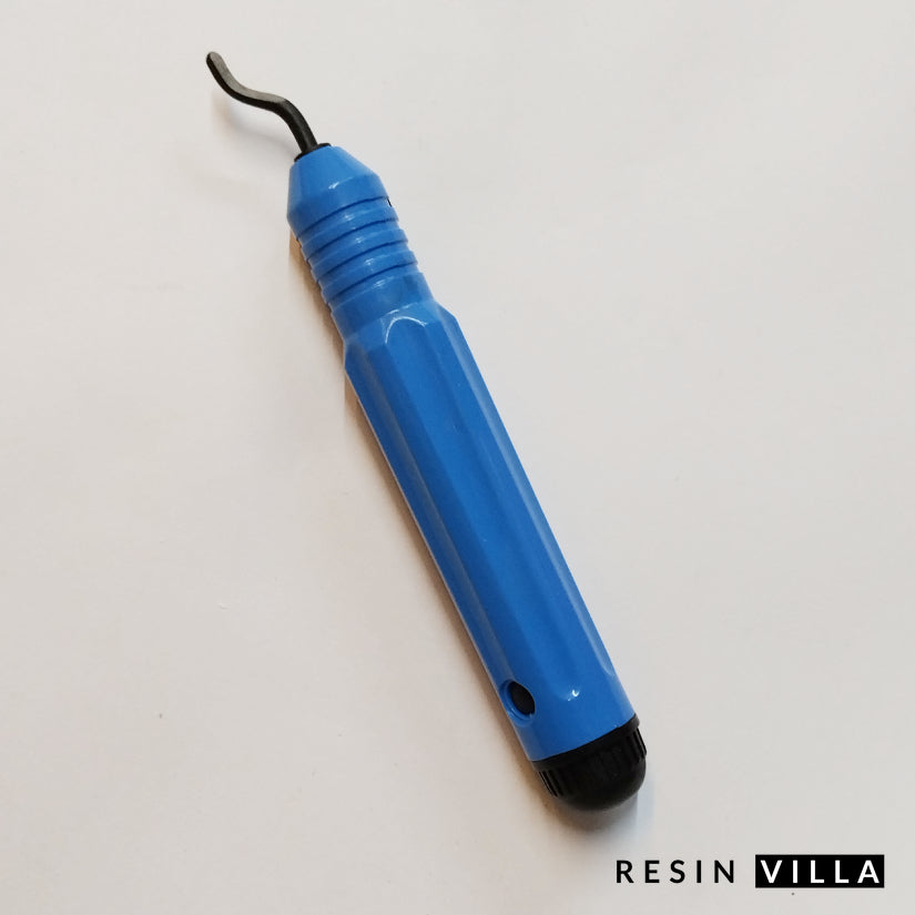 Resin Art Material, Essential Tool, Blue Deburring Tool