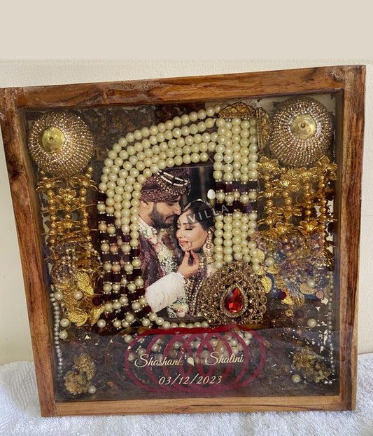 Preserving your varmalas in resin is more than just a trend; it's a heartfelt way to keep the memories of your wedding alive.