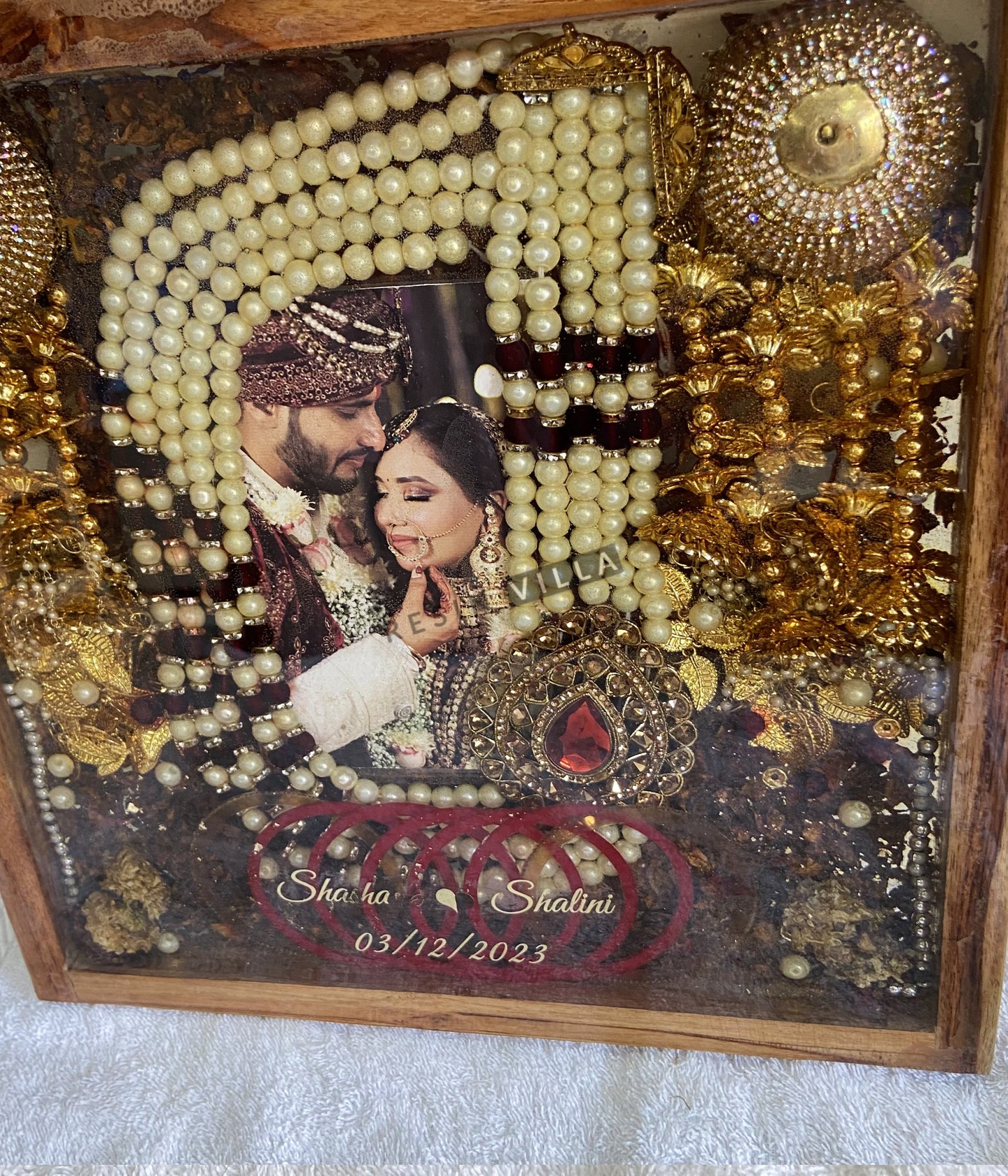 Preserving your varmalas in resin is more than just a trend; it's a heartfelt way to keep the memories of your wedding alive.